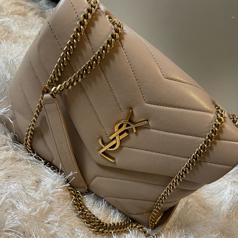 YSL crossbody with chain strap